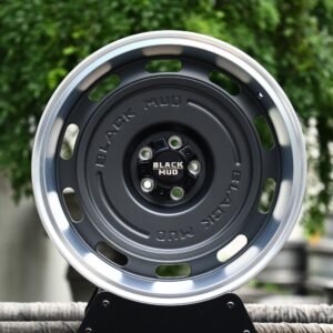 Black Mud Gray Deep Lip Forged Wheels – Audi A6 / BMW 5 Series Fitment (5-Lug)