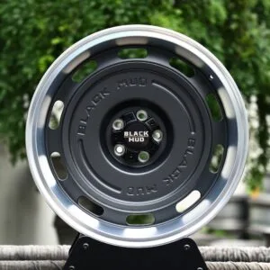 Black Mud Gray Deep Lip Forged Wheels - Audi A6 / BMW 5 Series Fitment (5-Lug)