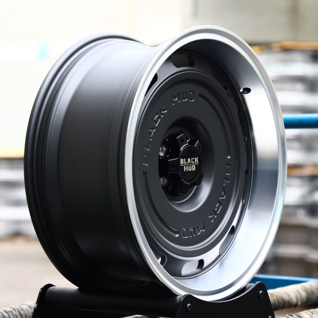 Black Mud Gray Deep Lip Forged Wheels - Audi A6 / BMW 5 Series Fitment (5-Lug) view 2