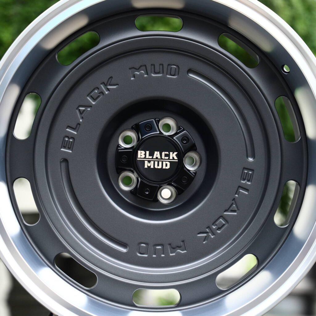 Black Mud Gray Deep Lip Forged Wheels - Audi A6 / BMW 5 Series Fitment (5-Lug) view 3