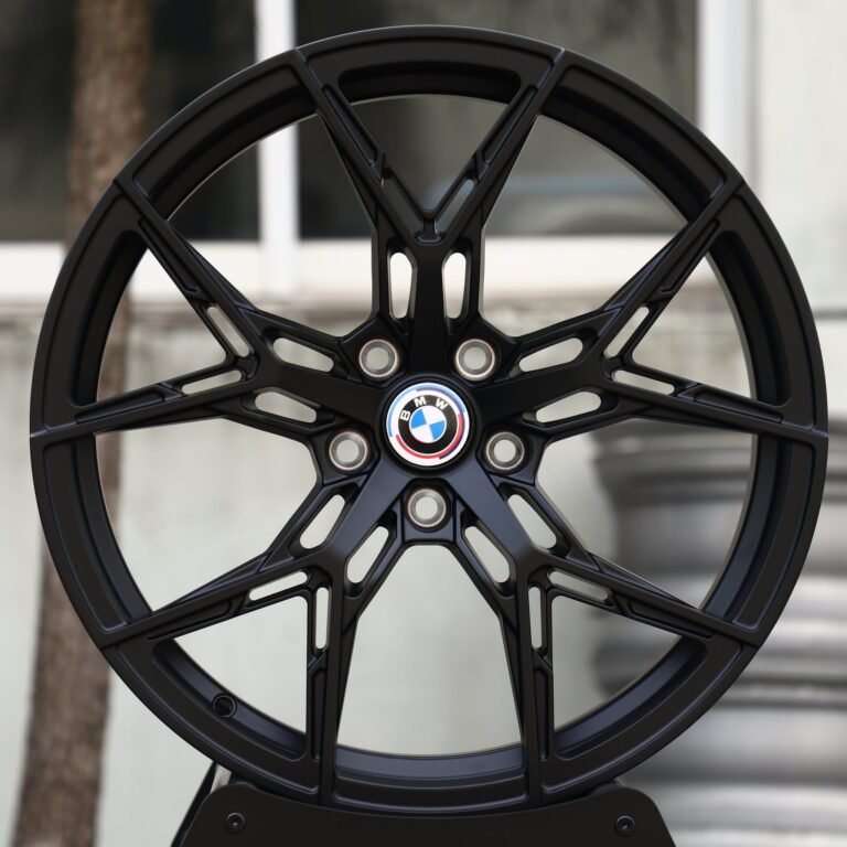 BMW M3 wheels – Gloss Black 5 Y-Spoke (BMW OEM-Style), front view