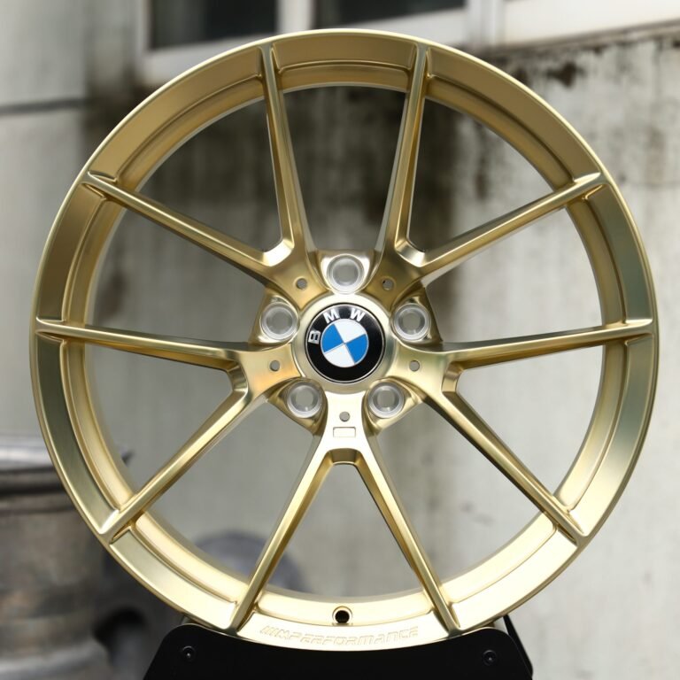 BMW M3 wheels – Gold 10 Y-Spoke (BMW OEM-Style), front view