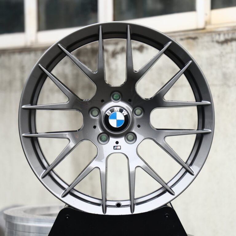 BMW M3 wheels – Gunmetal Machined 8 Y-Spoke Mesh (BMW OEM-Style), front view