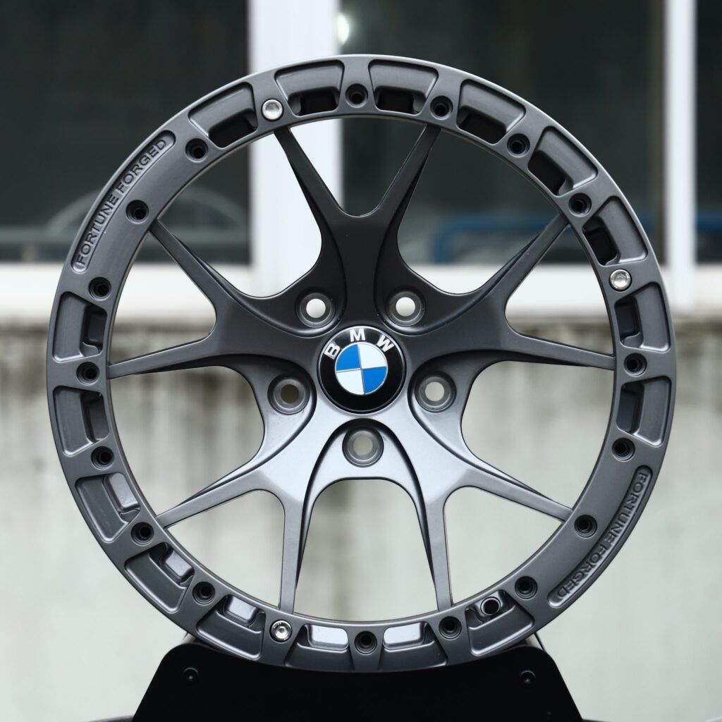 Матовые графитовые кованые бедлок-диски для BMW M3 и BMW M5, в стиле заводских дисков BMW, 5 Y-образных спиц — ANK-77561