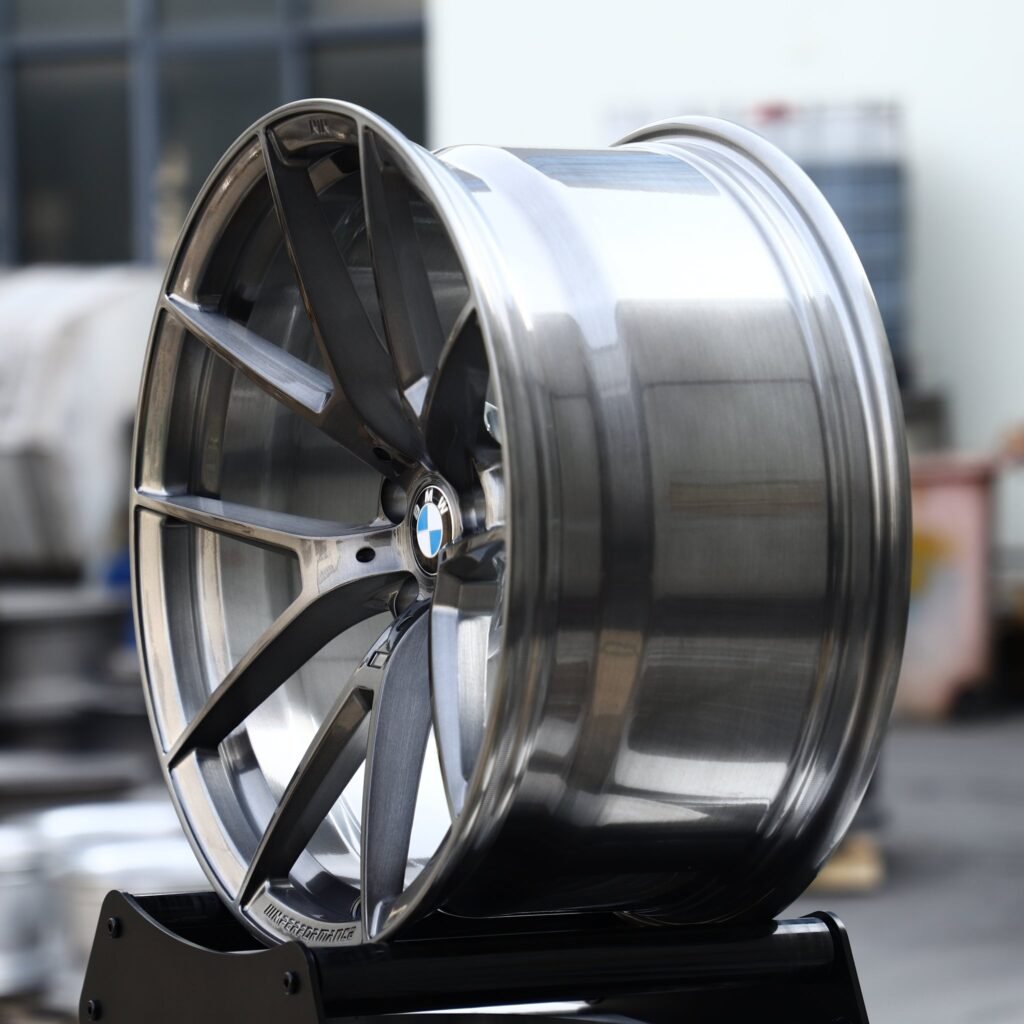 5x120 wheels – Transparent Black 5 Y-Spoke (BMW OEM-Style), side view