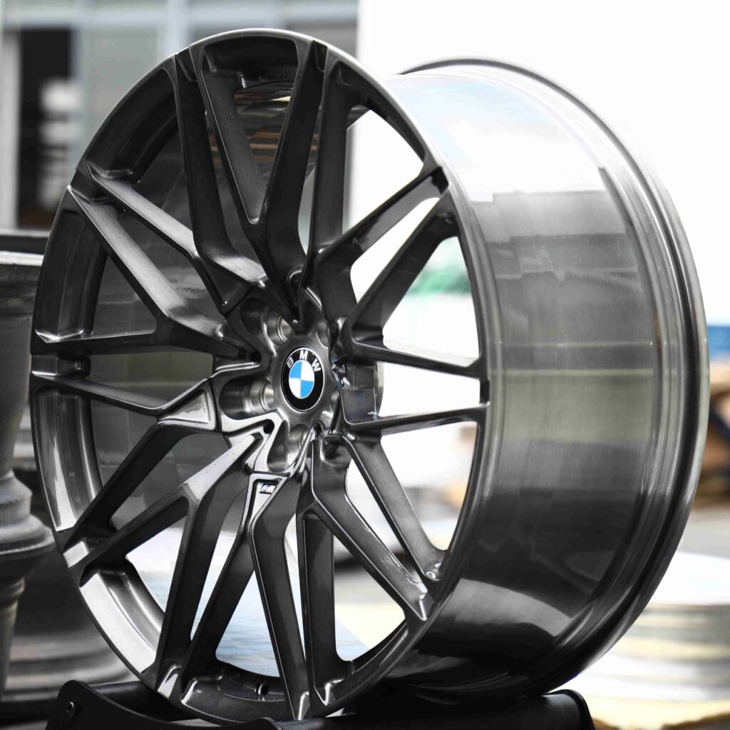 BMW Style 818M Transparent Black Forged Wheels - BMW M3 / BMW M5 Fitment (5-Lug) view 3