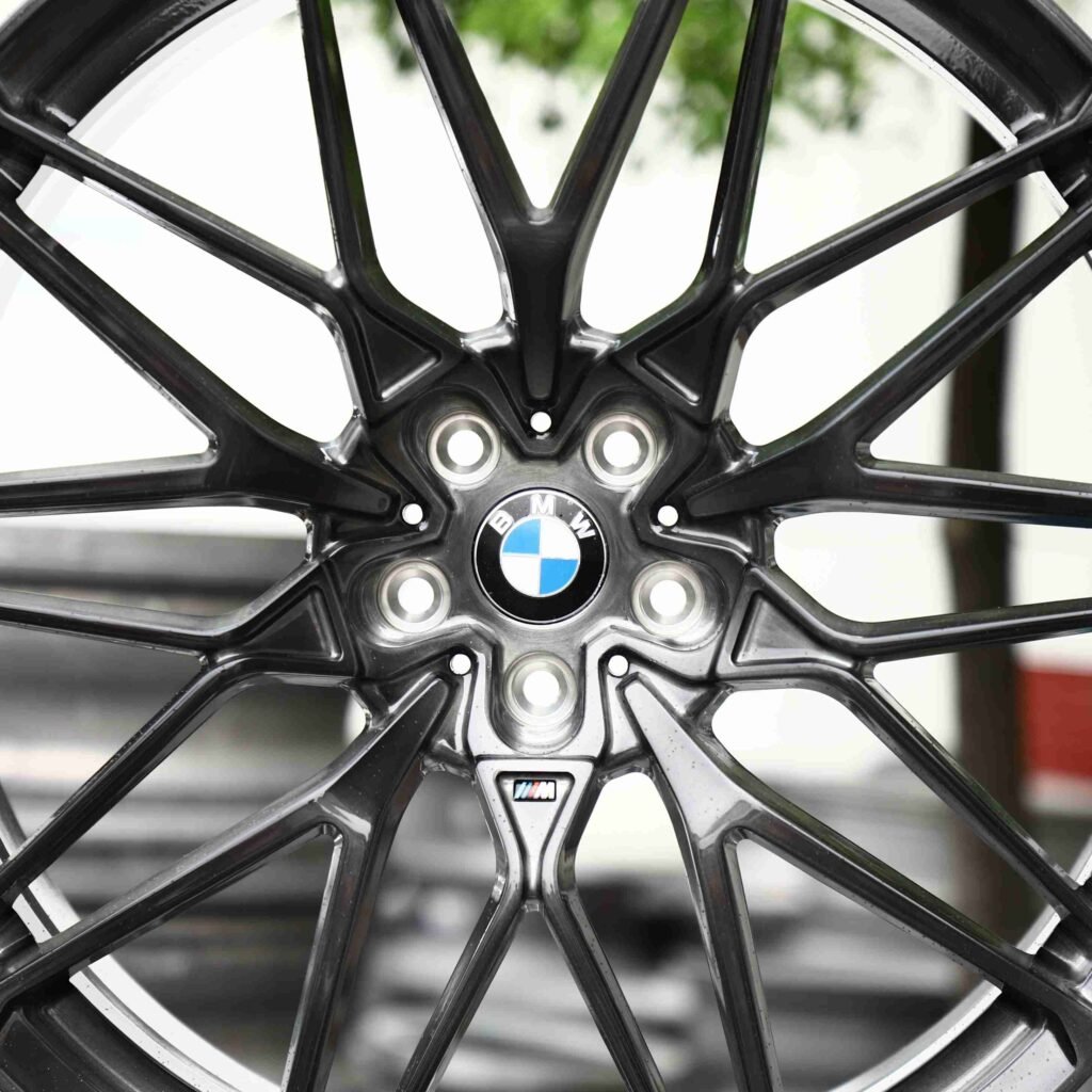 BMW Style 818M Transparent Black Forged Wheels - BMW M3 / BMW M5 Fitment (5-Lug) view 4