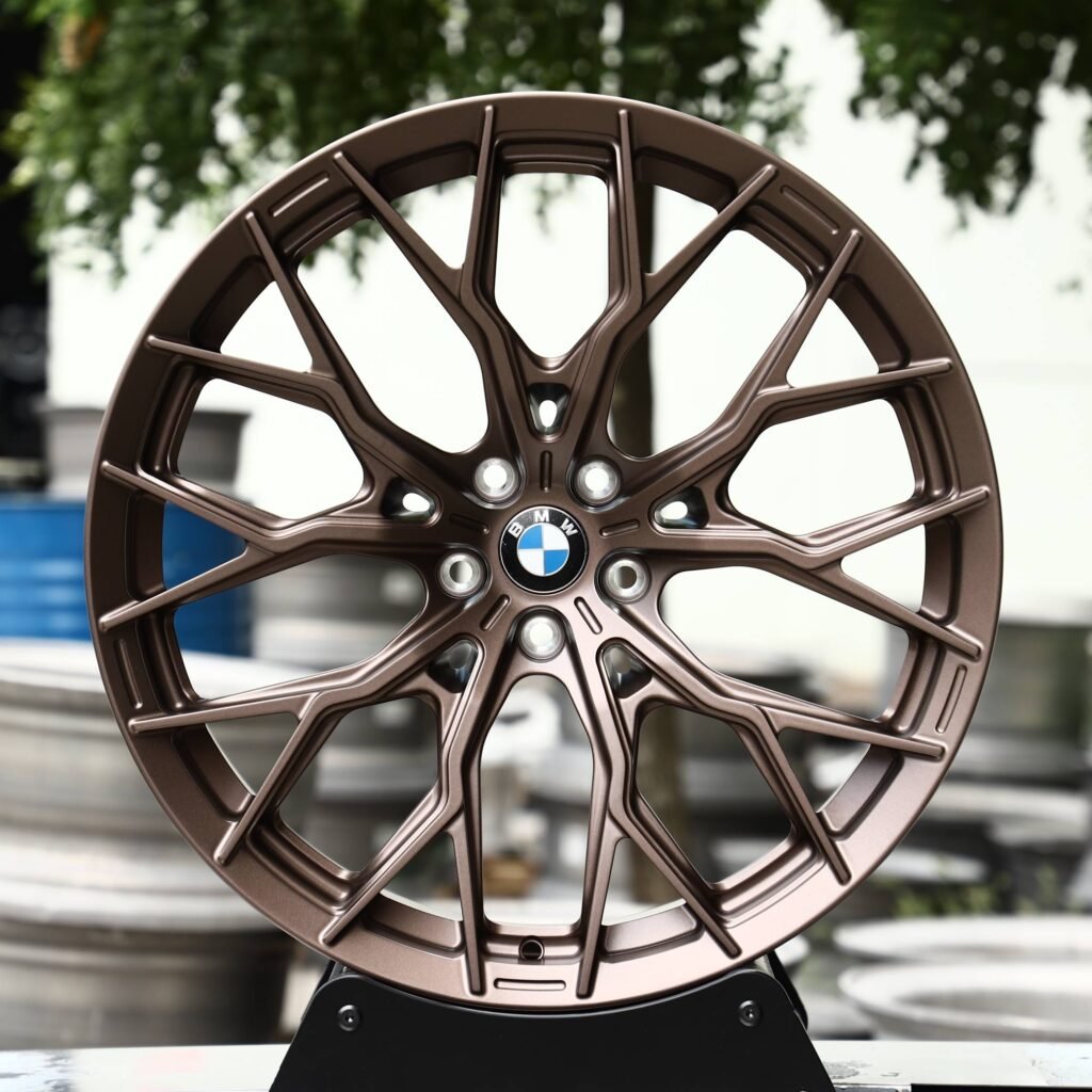 BMW 5 Series wheels – Bronze 10 Y-Spoke, front view