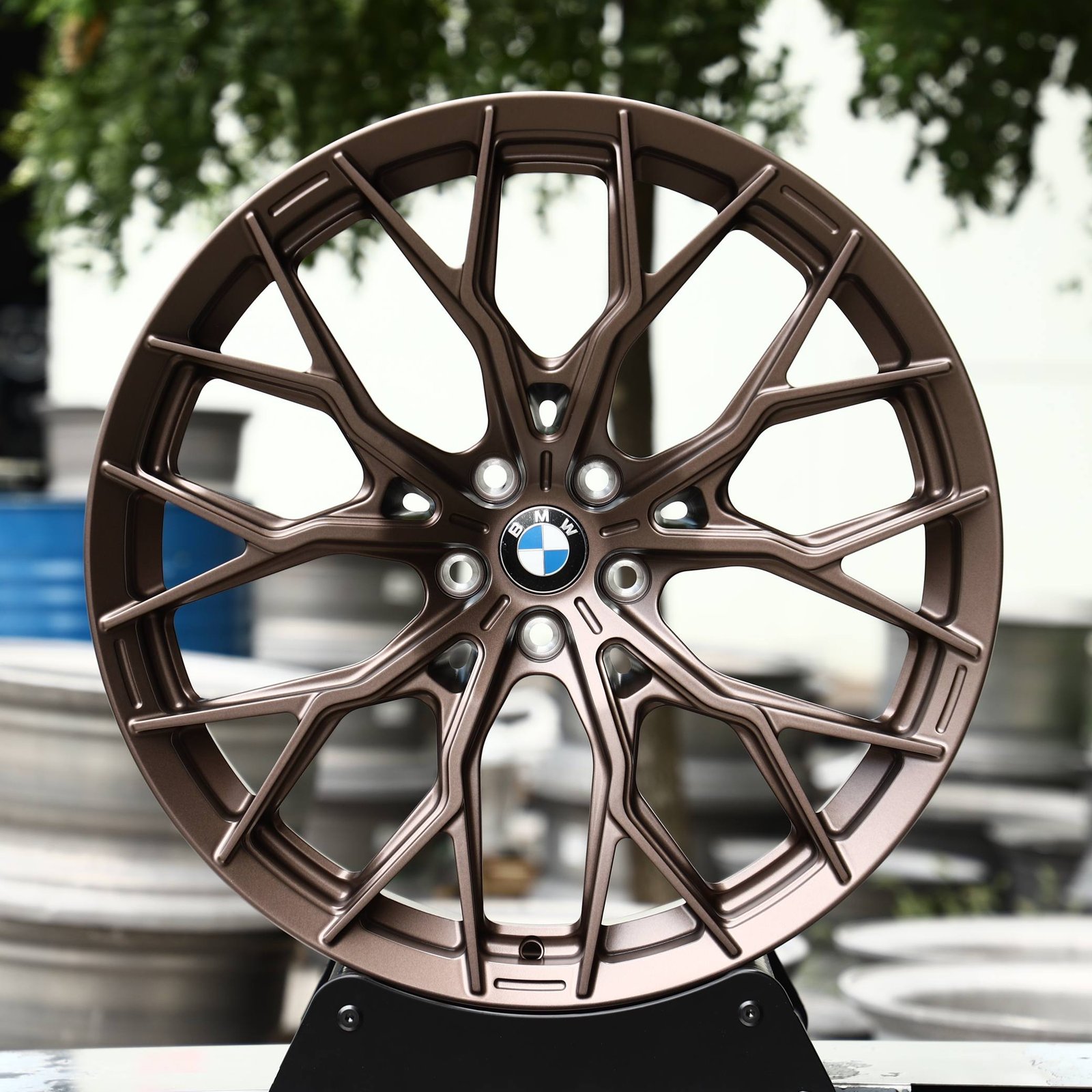 BMW 5 Series wheels – Bronze 10 Y-Spoke, front view