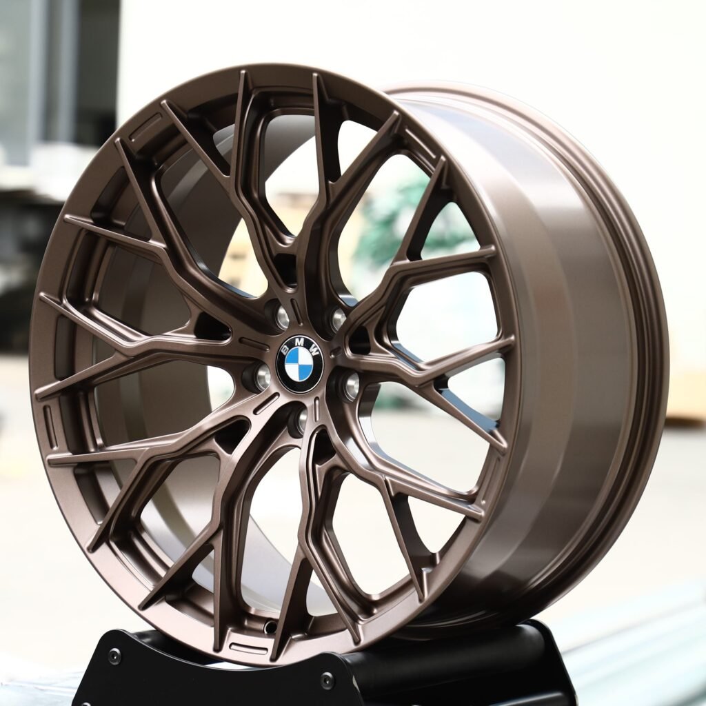 BMW 3 Series wheels – Bronze 10 Y-Spoke, angled view