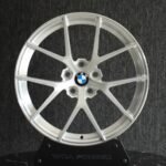 BMW 5 Series / 3 Series Forged Wheels – Brushed Silver 5-Spoke