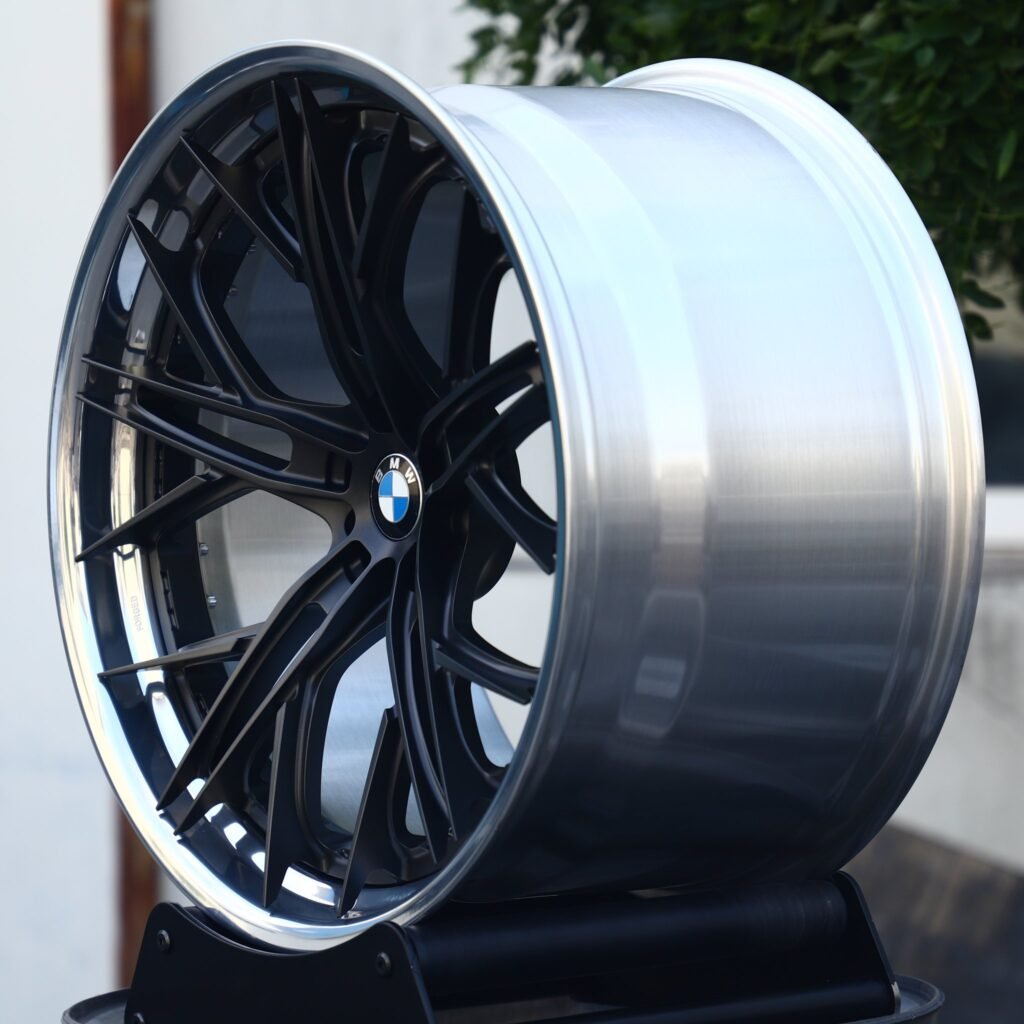 5x120 wheels – Custom Finish 2-Piece 10 Y-Spoke, side view