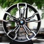 BMW 5 Series / 3 Series Forged Wheels – Gloss Black Petal Machined Face