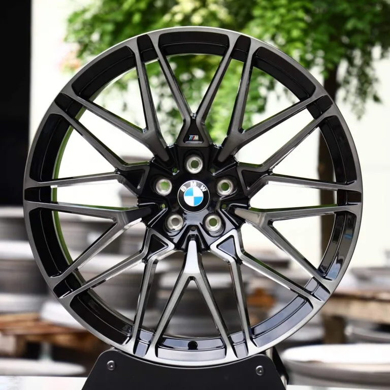 BMW Style 763M Gray Machined Face Forged Wheels – BMW 5 Series / BMW 3 Series, front view