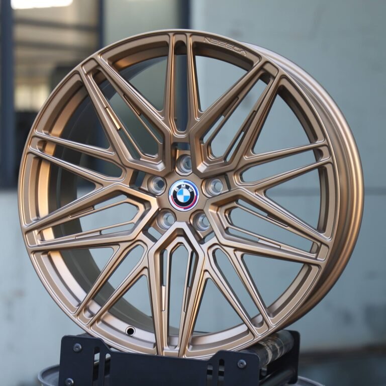 BMW 5 Series wheels – Matte Bronze 5 Y-Spoke, front view