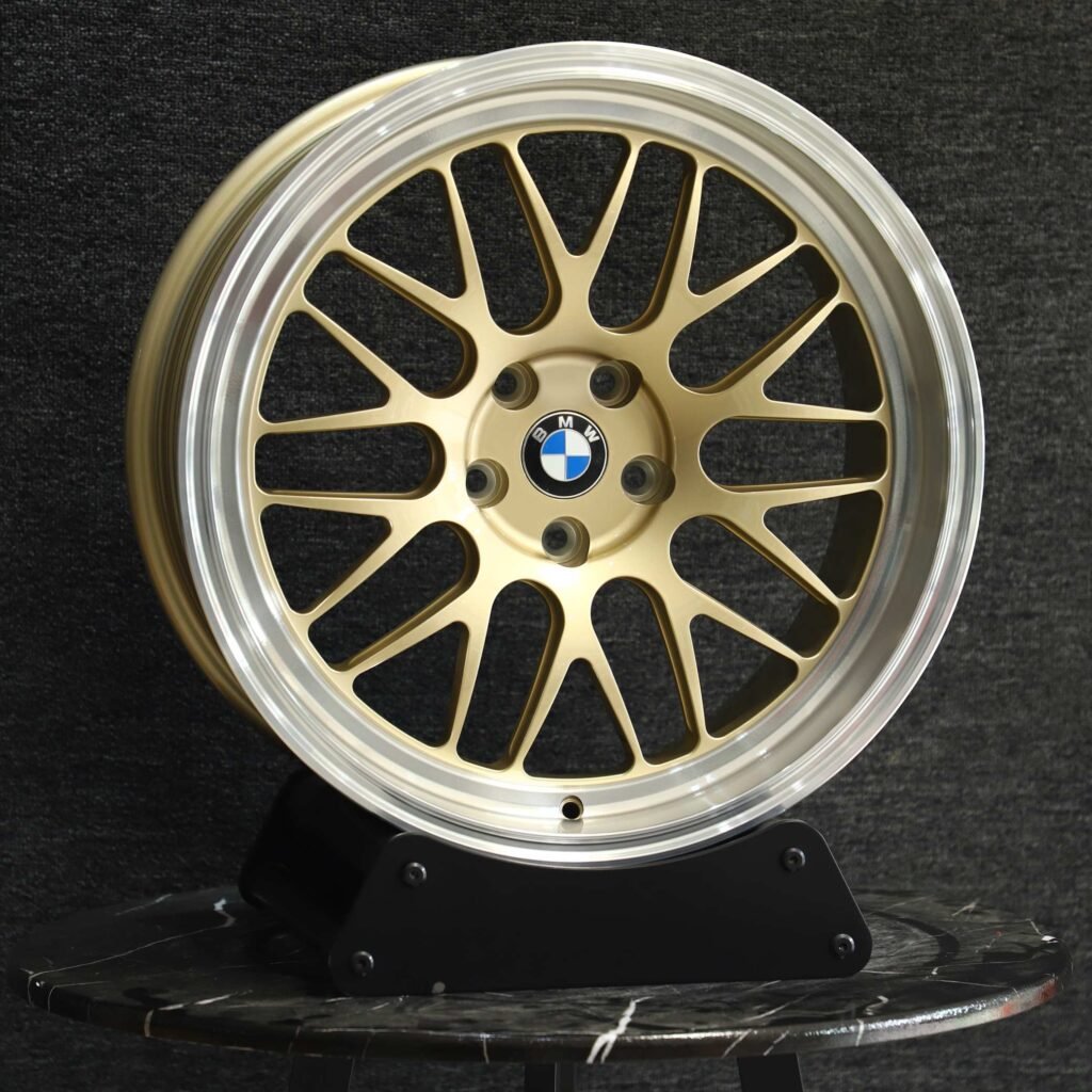 BMW Style Matte Silver 10 Y-Spoke Deep Lip Forged Wheels - BMW 5 Series / BMW 3 Series Fitment (5-Lug) view 2