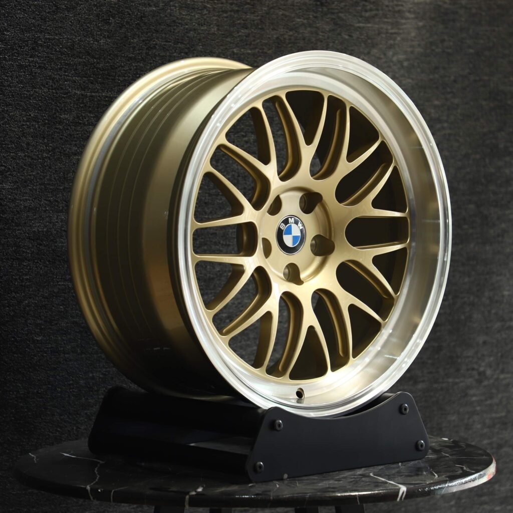 BMW Style Matte Silver 10 Y-Spoke Deep Lip Forged Wheels - BMW 5 Series / BMW 3 Series Fitment (5-Lug) view 3