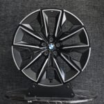 BMW 5 Series / 3 Series Forged Wheels – Black / Machined 5-Spoke Machined Face