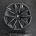 BMW 5 Series / 3 Series Forged Wheels – Black / Machined 5-Spoke Machined Face