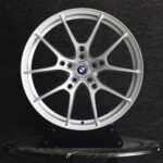 BMW 5 Series / 3 Series Forged Wheels – Matte Silver 5 Y-Spoke