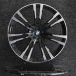 BMW 5 Series / 3 Series Forged Wheels – Black / Machined 7-Spoke Machined Face