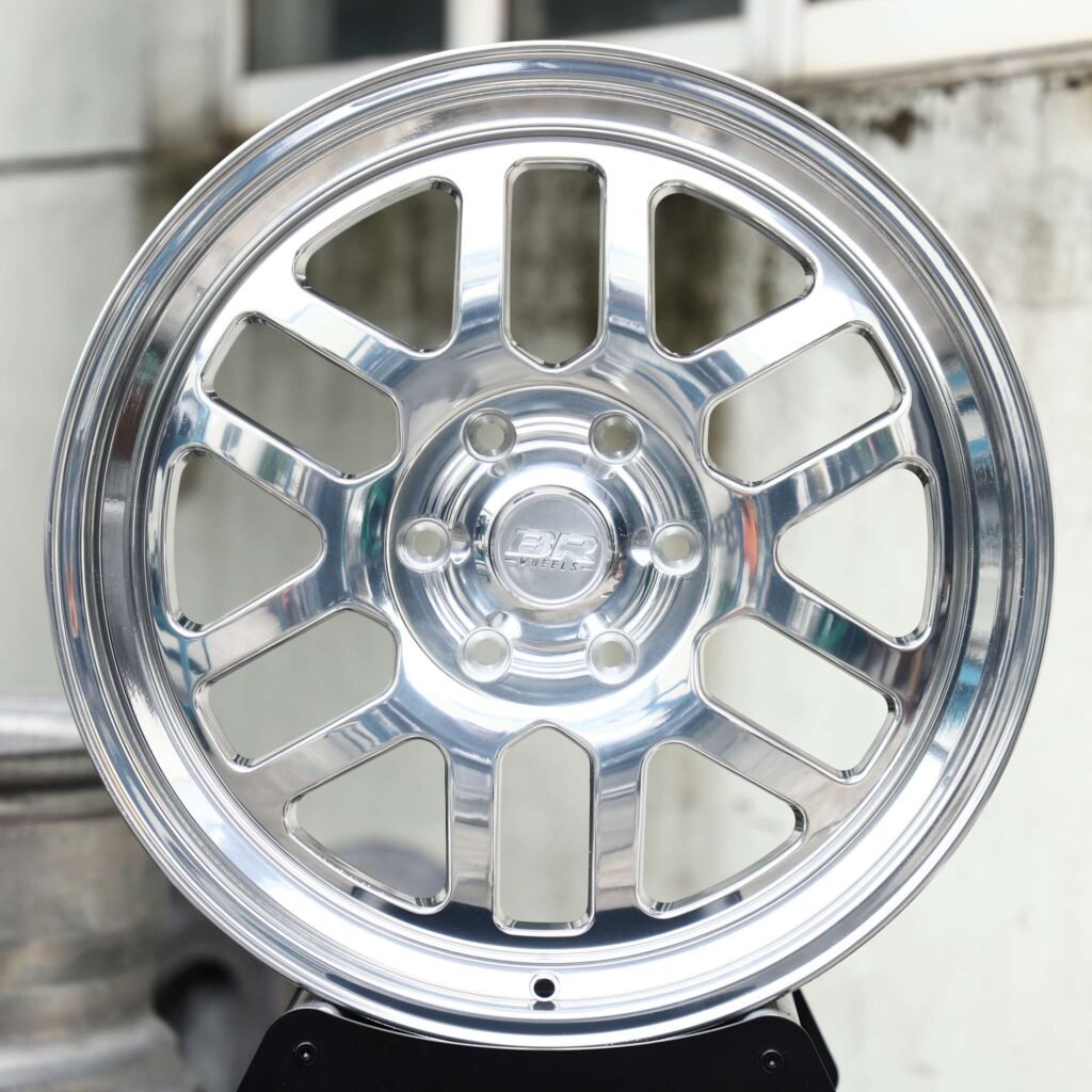Полированные кованые диски для Ford Bronco и Toyota Tacoma, в стиле BR Wheels, 10 спиц — ANK-79006