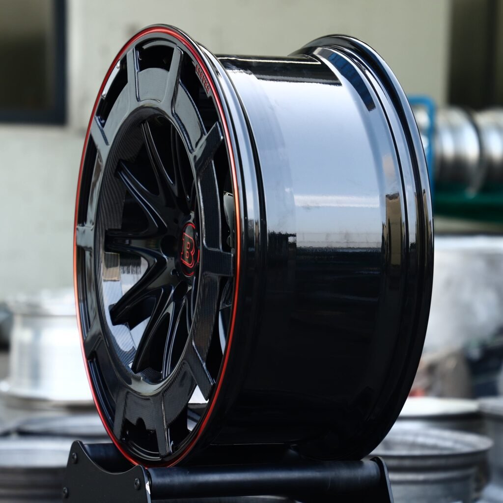 Brabus Custom Finish Carbon Fibre Forged Wheels - Mercedes-Benz E-Class / Mercedes-Benz S-Class Fitment (5-Lug) view 3