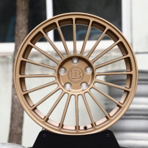Brabus-Style Bronze Multi-Spoke Forged Wheels – Mercedes-Benz G-Class W463 / S-Class Fitment (5-Lug)