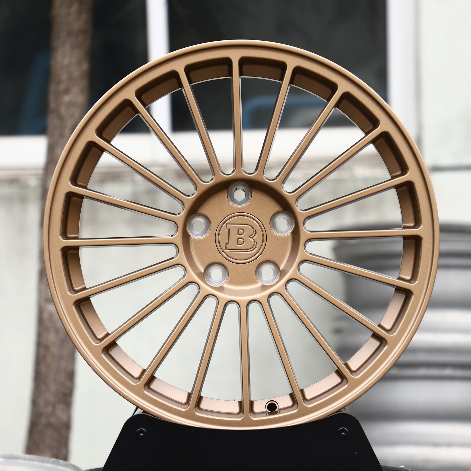 Mercedes-Benz G-Class W463 wheels – Bronze Multi-Spoke (Brabus-Style), front view