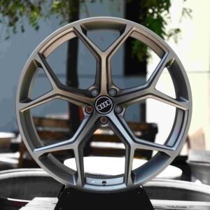 Bright Silver 5 Y-Spoke Forged Wheels – Audi A4 / Audi A6 Fitment (5-Lug)