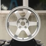 Porsche 911 / BMW M3 Forged Wheels – Brushed Silver 6-Spoke (5-Lug)