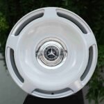 Mercedes-Benz OEM-Style Gloss White Smoothie-Style Forged Wheels – Mercedes-Benz E-Class / S-Class Fitment (5-Lug)