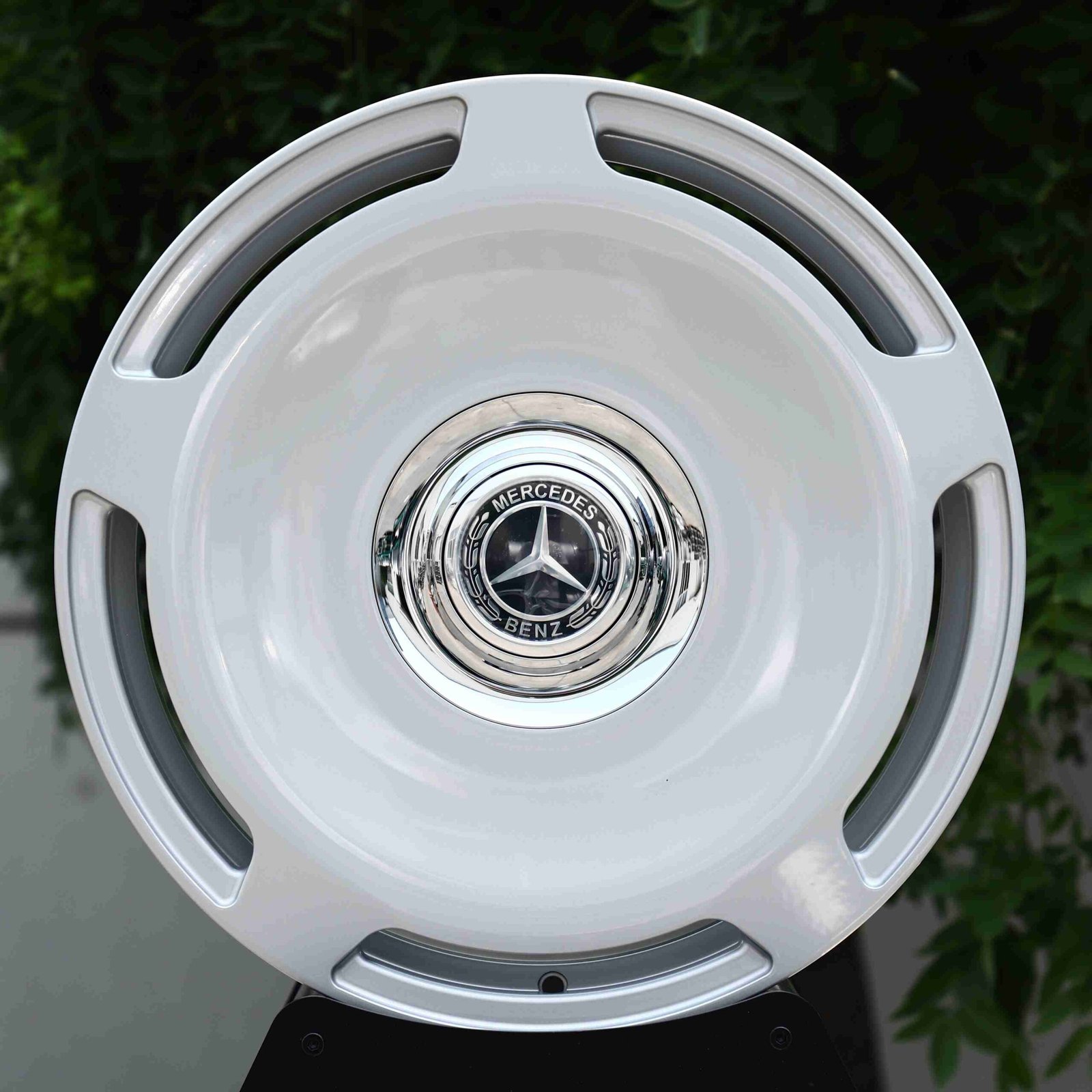 Mercedes-Benz E-Class wheels – Bright Silver, front view