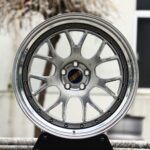 BBS-Style Bright Silver Mesh Deep Lip 2-Piece Forged Wheels – Audi A6 / E-Class Fitment (5-Lug)