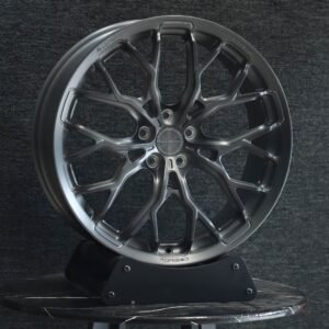 Brixton Gunmetal 10 Y-Spoke Forged Wheels - Porsche 911 / Lamborghini Urus Fitment (5-Lug)