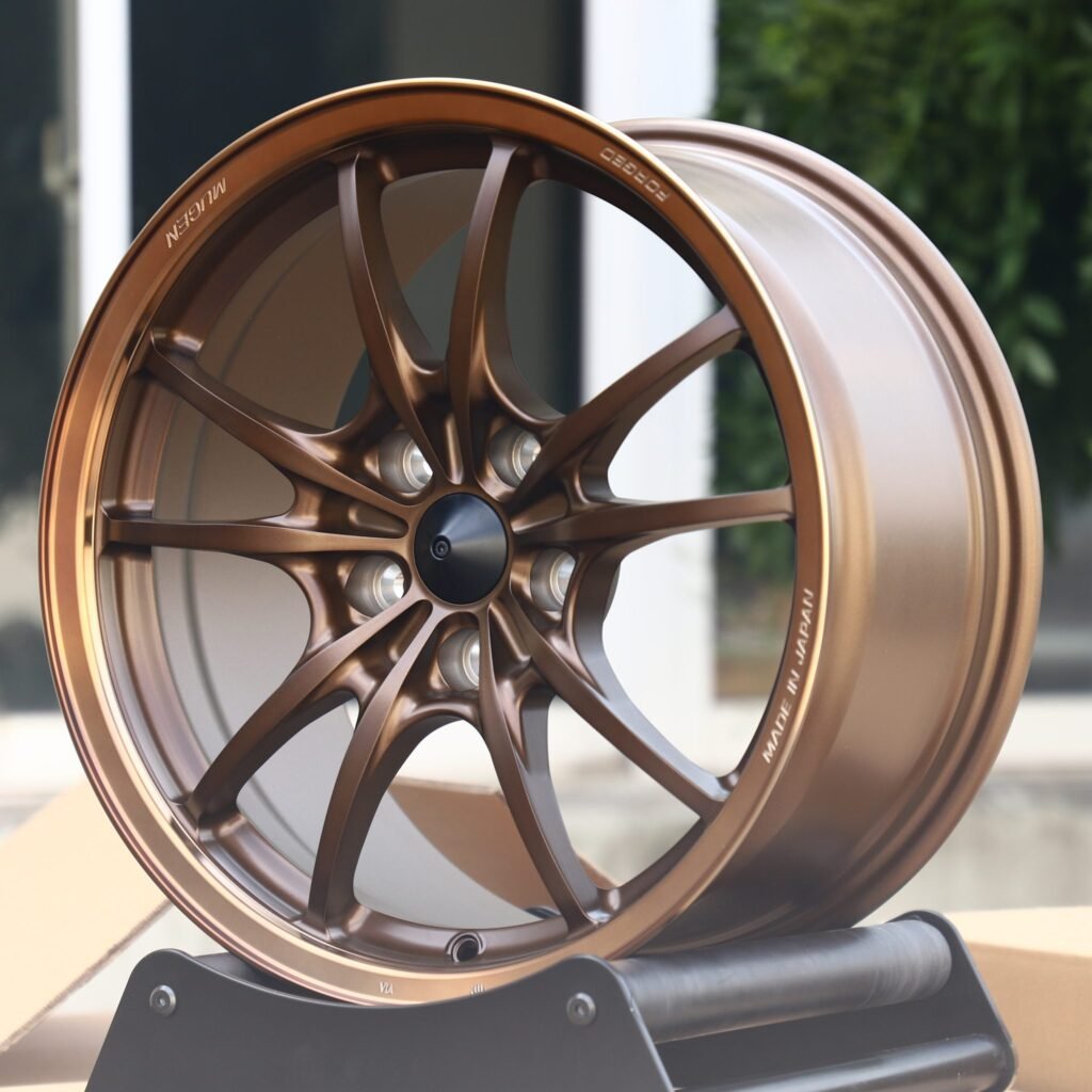 BMW M3 wheels – Bronze 10-Spoke, angled view