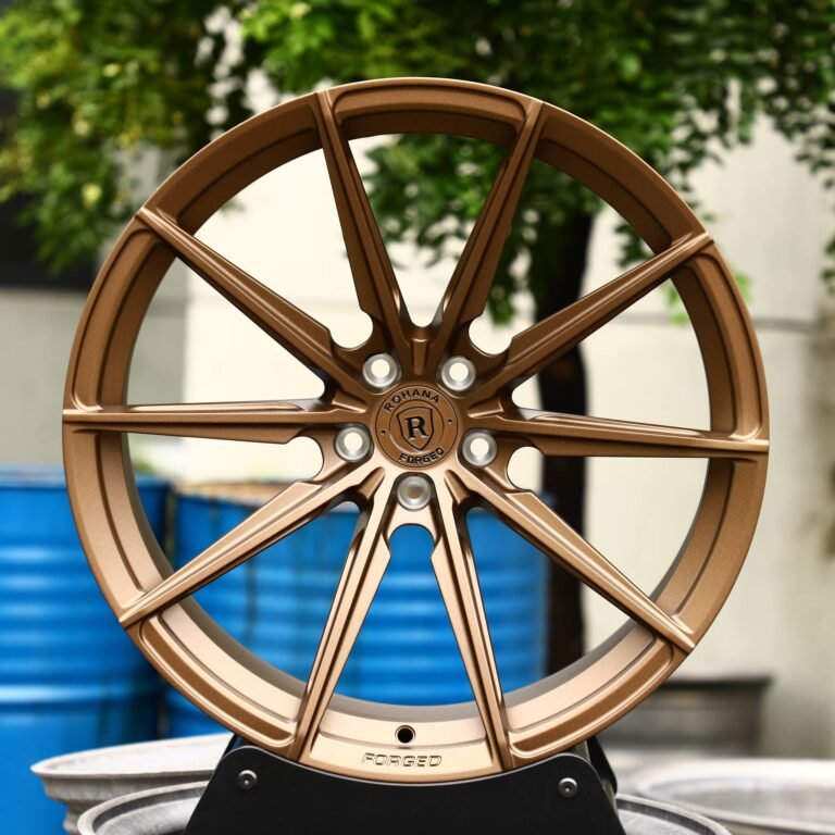 Audi RS3 wheels – Bronze 10-Spoke, front view
