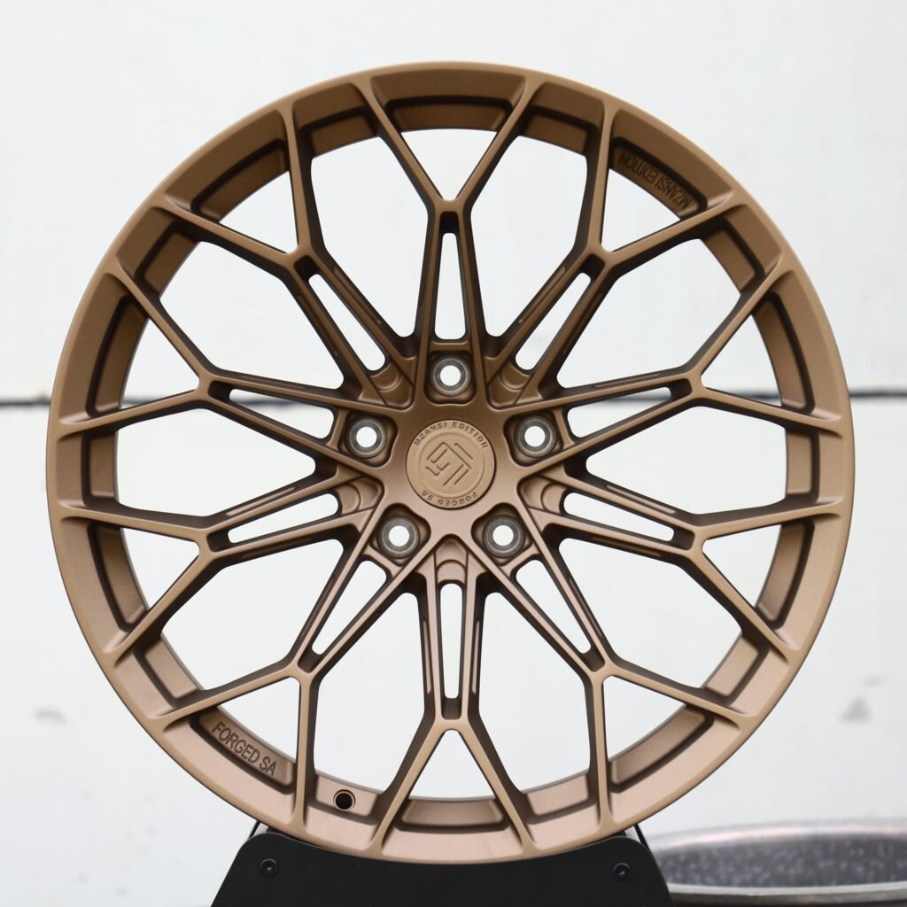Porsche 911 wheels – Bronze 10 Y-Spoke Concave, front view