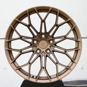 Porsche 911 / M3 Forged Wheels – Bronze Mesh Concave (5-Lug)