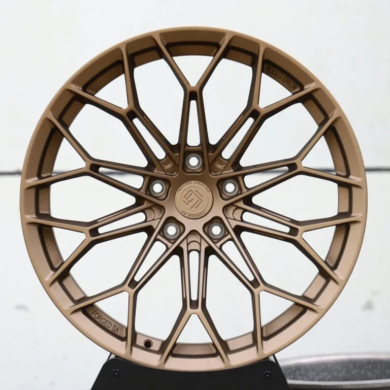 Кованые диски на Skoda Kodiaq — Кованый диск — 10 Y-образных спиц, бронзовый