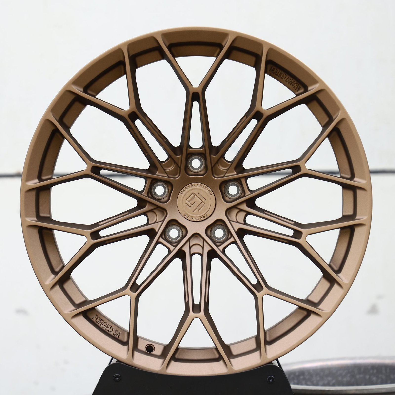 Porsche 911 wheels – Bronze 10 Y-Spoke Concave, front view