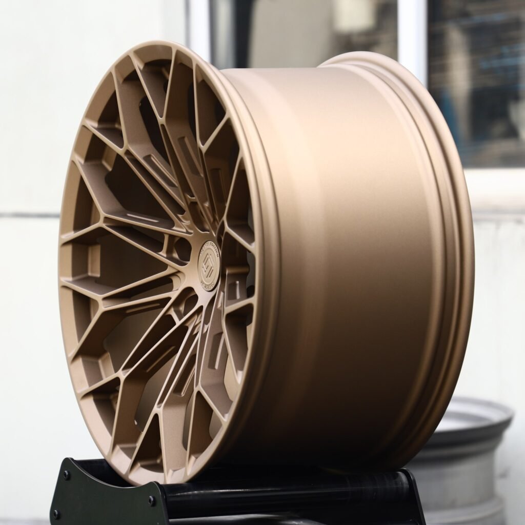 5x130 wheels – Bronze 10 Y-Spoke Concave, side view
