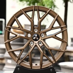 Mitsubishi OEM-Style Bronze 10 Y-Spoke Forged Wheels – Mitsubishi Lancer Evolution / Diamante Fitment (5-Lug)