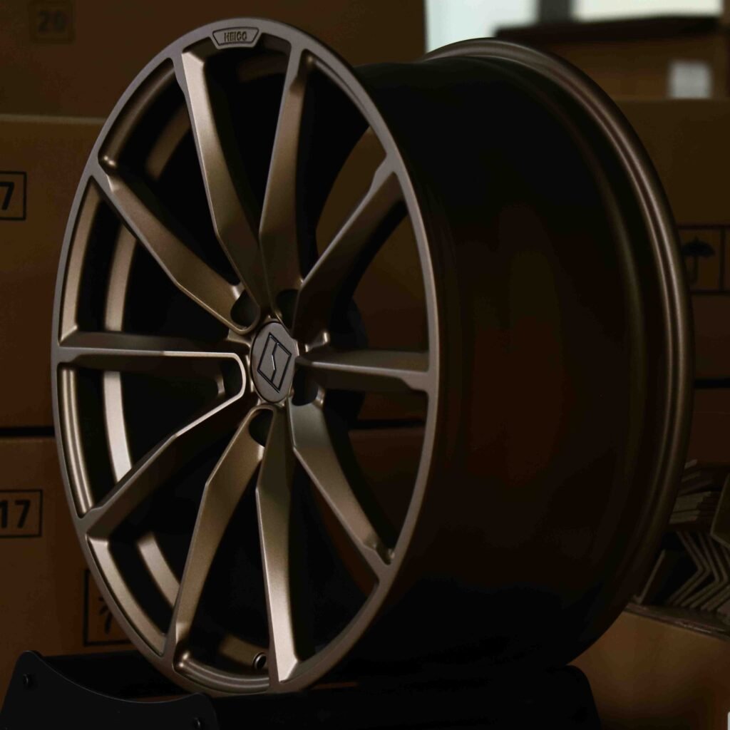 Bronze 5 V-Spoke Forged Wheels - Zeekr 001 / Zeekr 007 Fitment (5-Lug) view 2