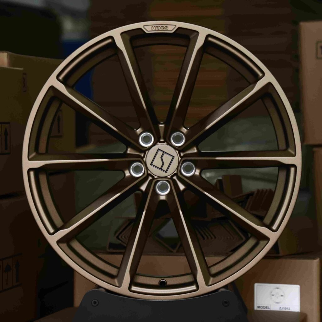Bronze 5 V-Spoke Forged Wheels - Zeekr 001 / Zeekr 007 Fitment (5-Lug) view 3