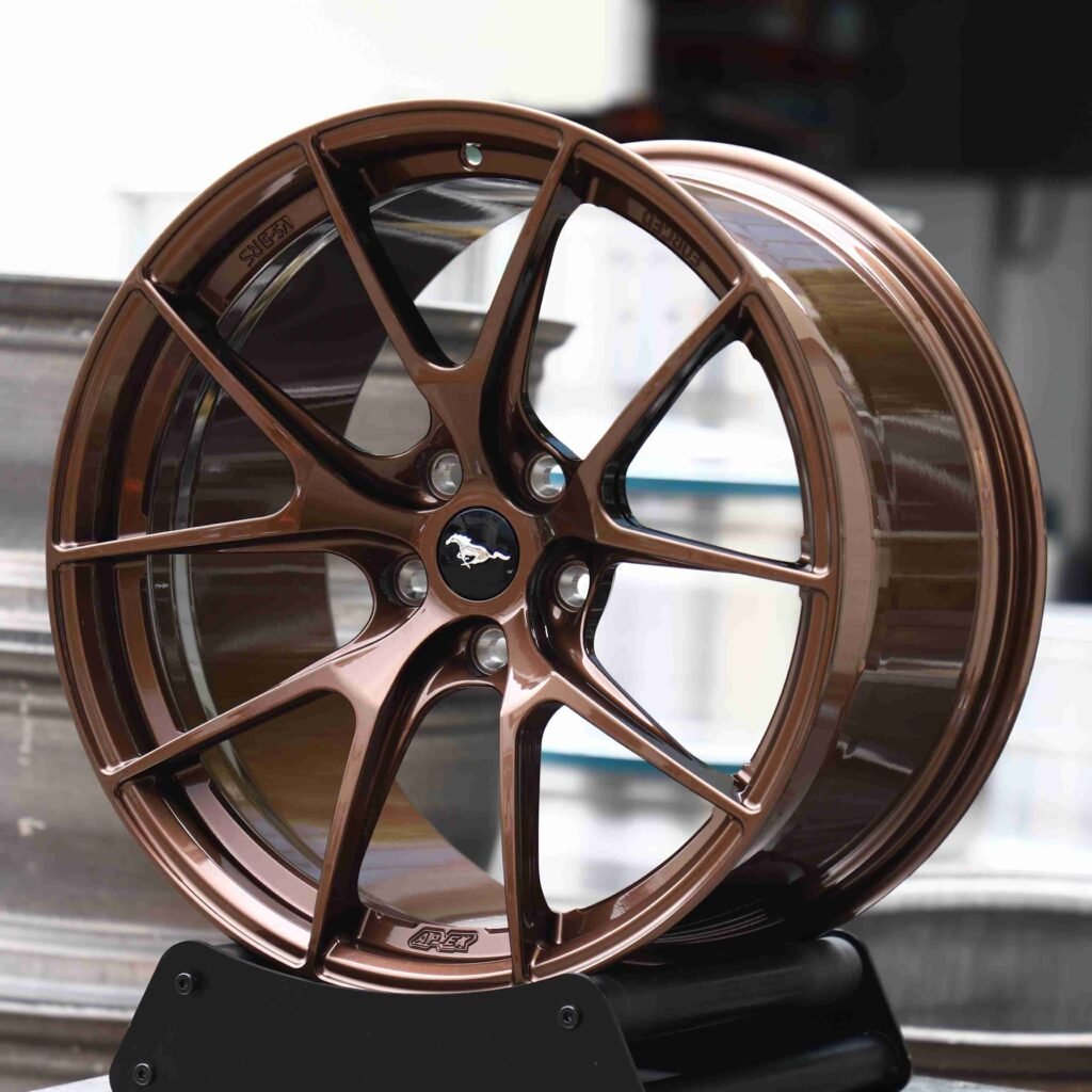 Ford Explorer wheels – Bronze 5 Y-Spoke, angled view