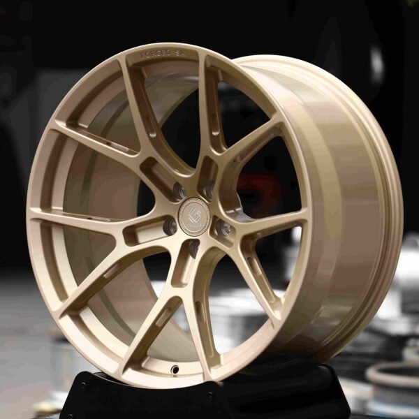 Porsche 911 wheels – Bronze 5 Y-Spoke, front view