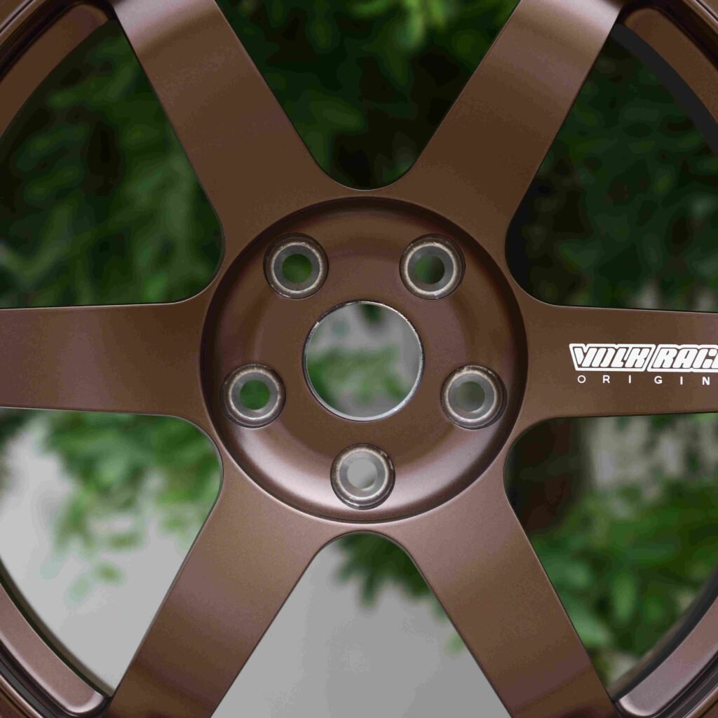 BMW M4 F82 wheels – Bronze 6-Spoke, lip and barrel detail