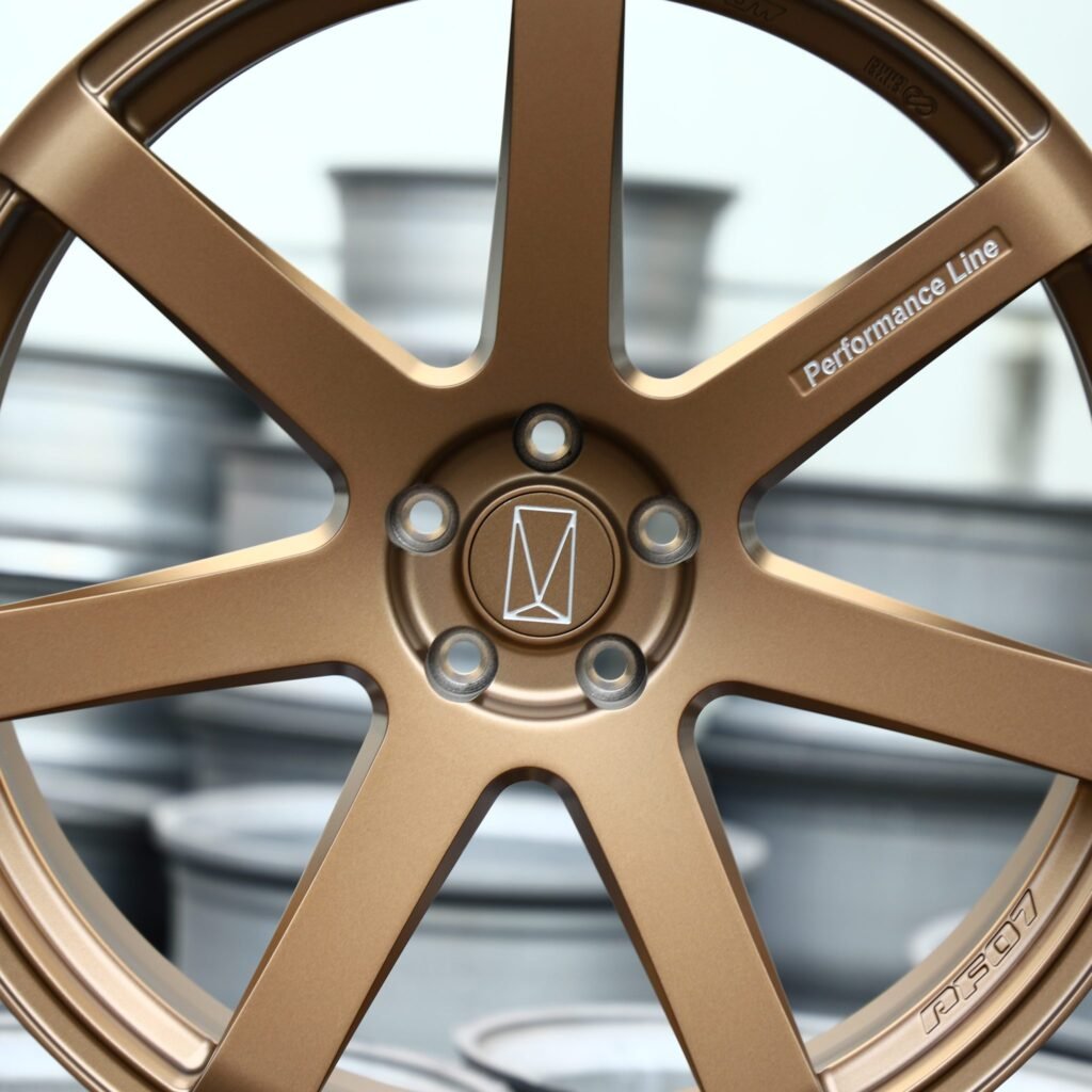 Bronze 7-Spoke Forged Wheels - Zeekr 001 / Zeekr 007 Fitment (5-Lug) view 3