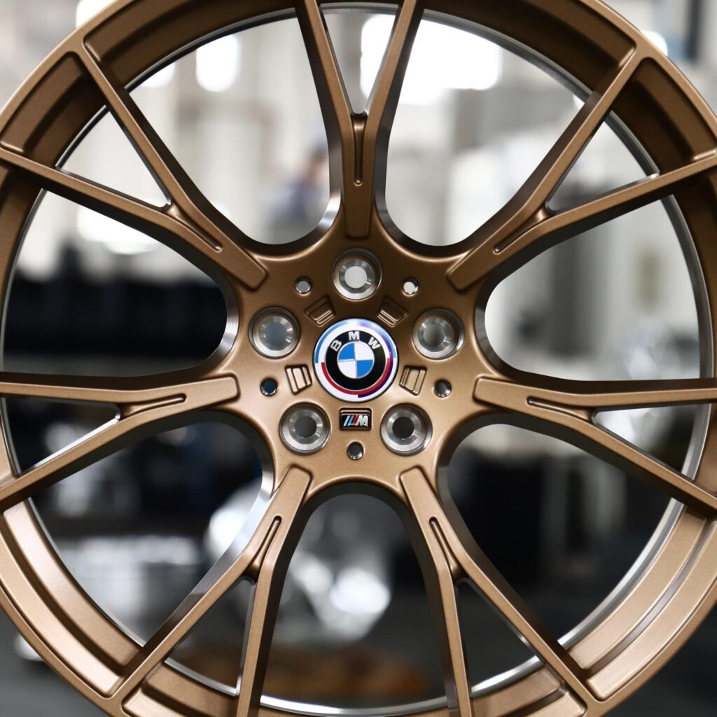 5x112 wheels – Bronze 7 Y-Spoke (BMW OEM-Style), side view